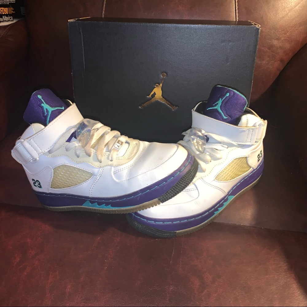 Nike Jordan Force Fusion AF1 23 Grape Retro 4.5Y